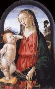 Domenico Ghirlandaio THe Virgin and Child painting